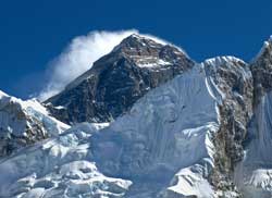 Mt Everest und Nuptse