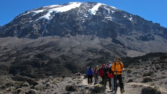 Mt. Mera und Kilimandscharo - Machame Route<br />im Februar 2011