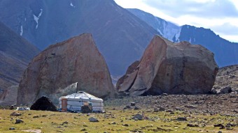 Trekking in den Mongolei