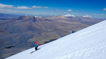 skitour bolivien parinacota