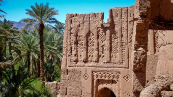 Marokko Wüste Oase Kasbah