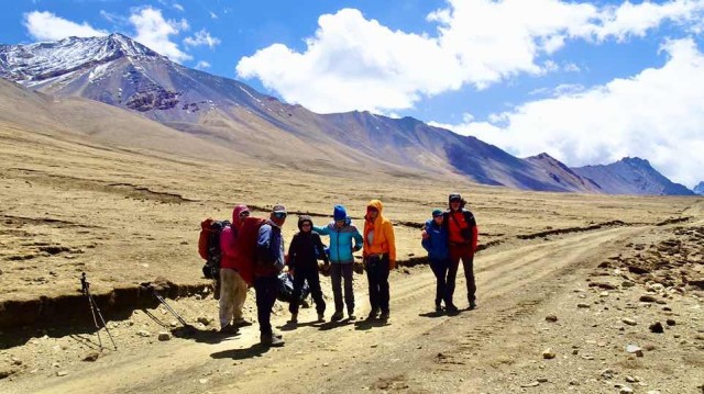 undUuml;ber-den-Niwar-La--5150m--nach-Sangda-Phedi