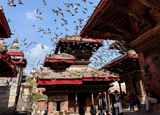 Ankunft-in-Kathmandu Ankunft-in-Kathmandu