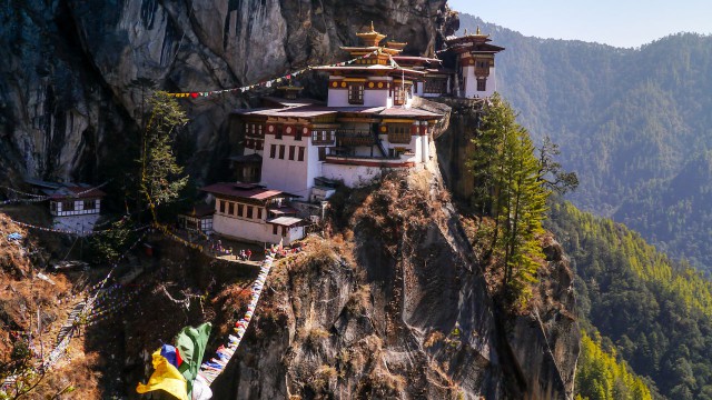 Bhutan Tigernest Kloster Wanderung