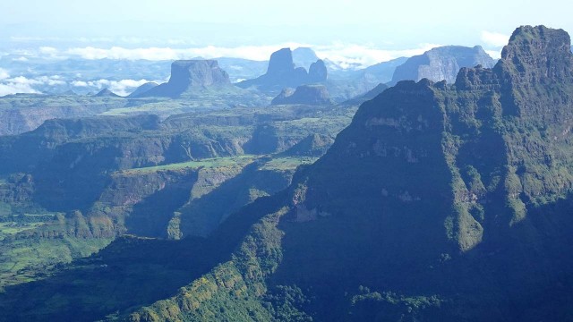 Simien Gebirge Trek Äthiopien
