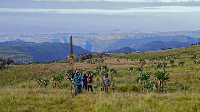 Äthiopien Trekking Simien Geech