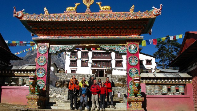Kloster Tengboche im Solu-Khumbu in Nepal