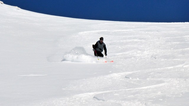 Kärnten Skitour Abfahrt