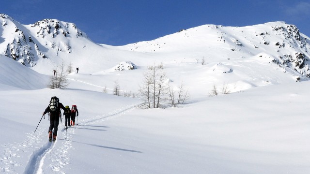 Skitour Kärnten Aufstieg