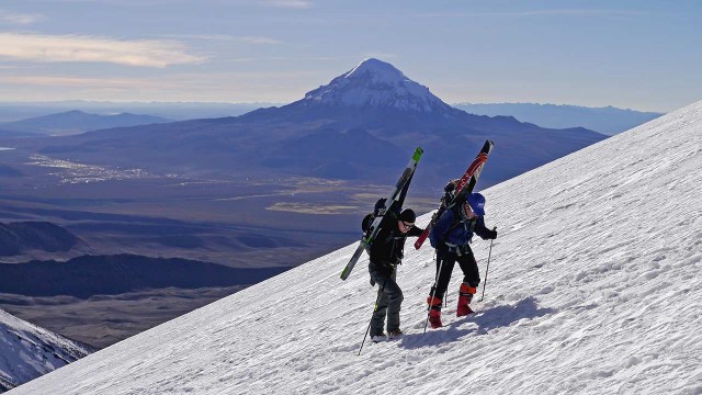 skitour Parinacota Bolivien
