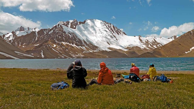 Wanderung zu den Hochgebirgsseen Chapdar-Kul und Uchkul