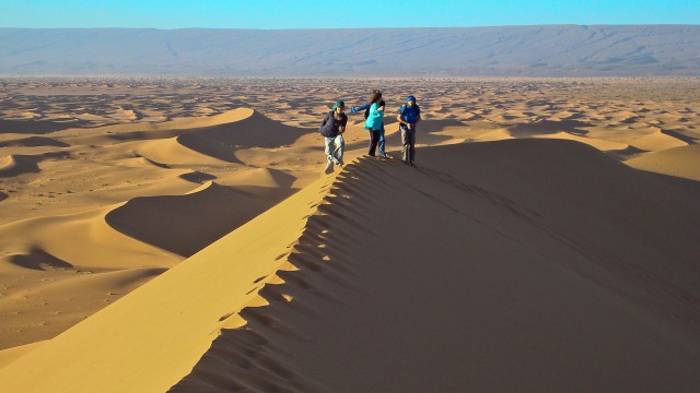 Wüstenwanderung Marokko