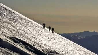 Skitour im Kaukasus<br /> mit Elbrus (5642 m)<br />im April 2012