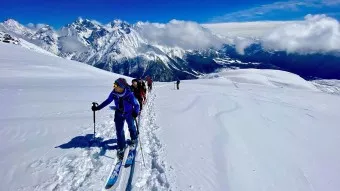 Skitouren-Abenteuer in Swanetien
