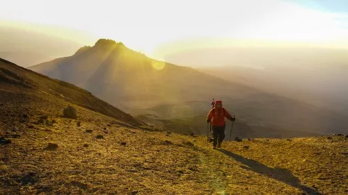 Sonnenaufgang am Kilimanjaro Kilimanjaro Besteigung