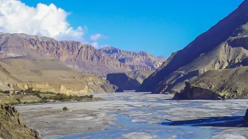 Trekking im oberen Mustang in Nepal mustang nepal trekking