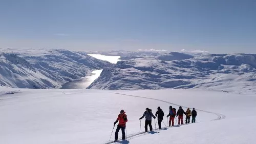 Skitouren im Seiland Nationalpark Skitouren im Seiland Nationalpark