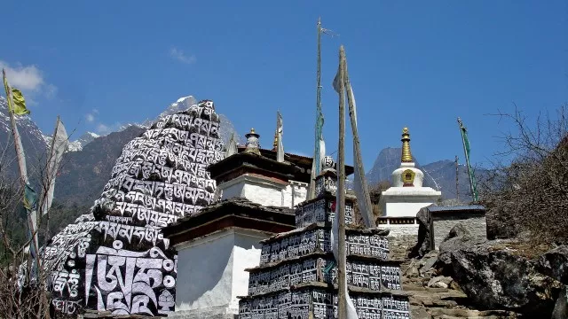 Gebet Steine Everest Trek