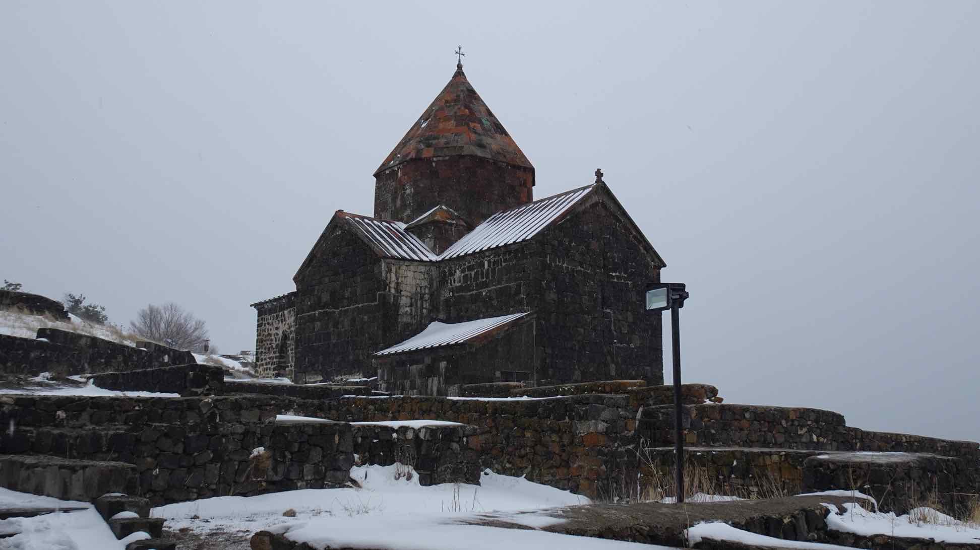 Kloster am Sevan See in Armenien