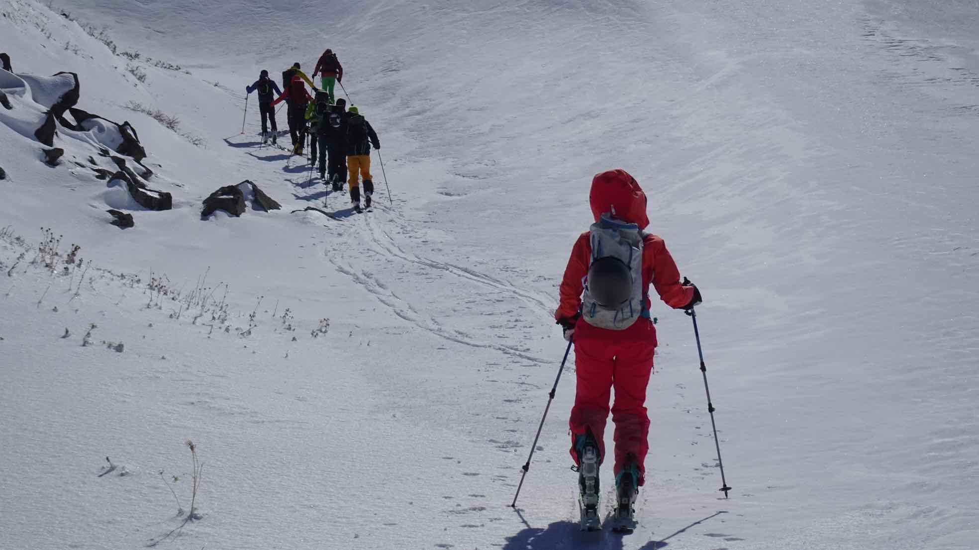 Aufstieg auf den Berg Eghypatrush in Armenien