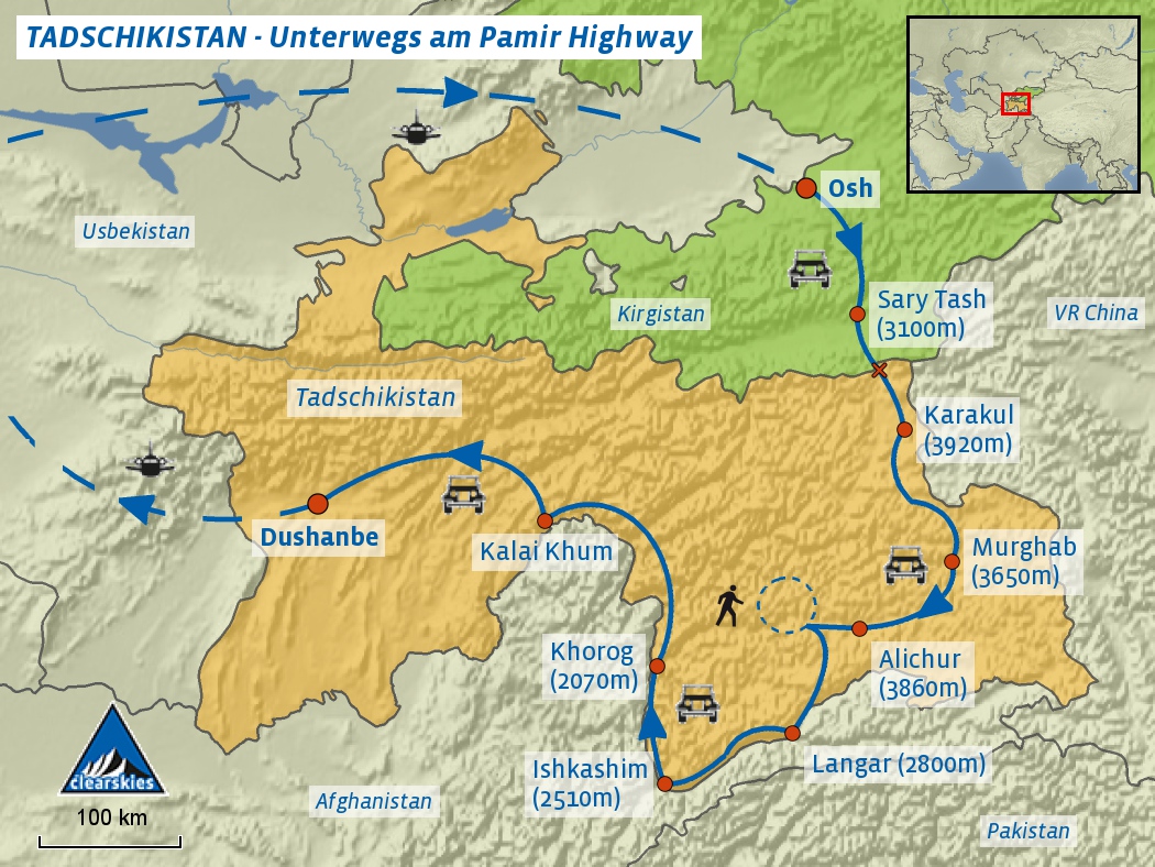 Reise Pamir Highway